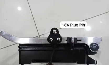 Bajaj Majesty Grill Ultra 2000W 4-Slice Grill Sandwich Maker | 180° Open Grill | Adjustable Hinge & Temperature Control | Non-Stick Coated Plate | Drip Oil Collector | Black