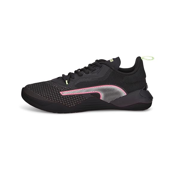 Puma Womens Fuse 2.0 WN's Black-Sunset Pink Training Shoe UK-4 (37616904)