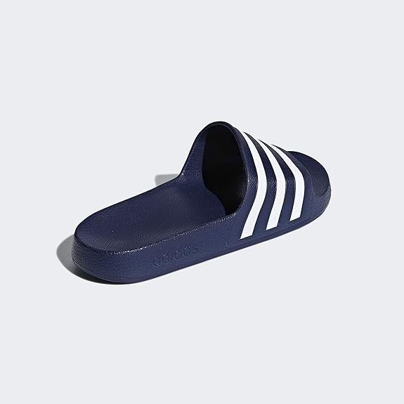 ADIDAS MENS ADILETTE AQUA DKBLUEFTWWHTDKBLUE SLIPPER - 8 UK (F35542)