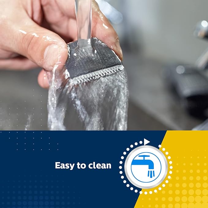 PHILIPS BT1232/15 SKIN-FRIENDLY BEARD TRIMMER - DURAPOWER TECHNOLOGY CORDLESS RECHARGEABLE WITH USB