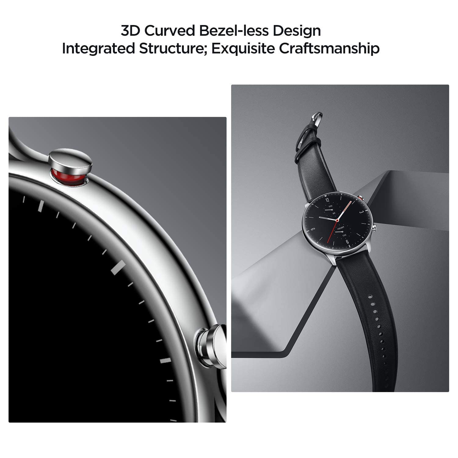 Amazfit GTR Smart Watch Bluetooth Call, with Alexa GPS Waterproof, C