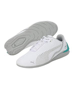 Puma Unisex-Kid MAPF1 Drift Cat Decima Junior White-Spectra Green-Mercedes Team Silver Sneaker - 3UK