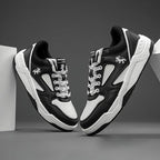 Red Tape Lifestyle Sneaker Shoes for Men | Elegantly Rounded Front, Soothing Insole & Impact-Resistant Comfort White/Black 9 UK