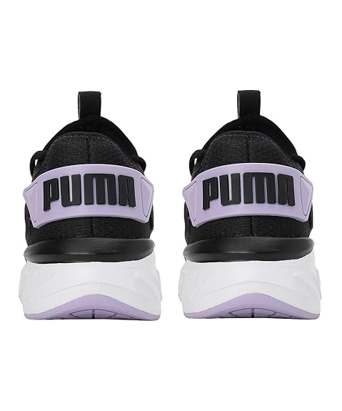 PUMA Womens Amare Wn's Black-Vivid Violet-White Walking Shoe - 3 UK