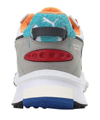 Puma Unisex-Adult, Wild Rider Layers, White-Viridian Green, Sneaker, 4UK