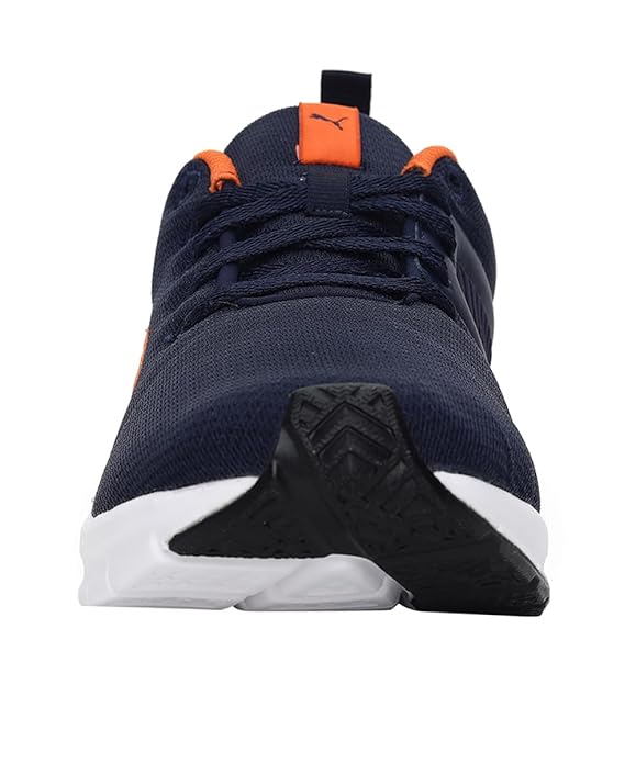 Puma Men Bruten Peacoat-Vibrant Orange-White Walking Shoe - 6 UK