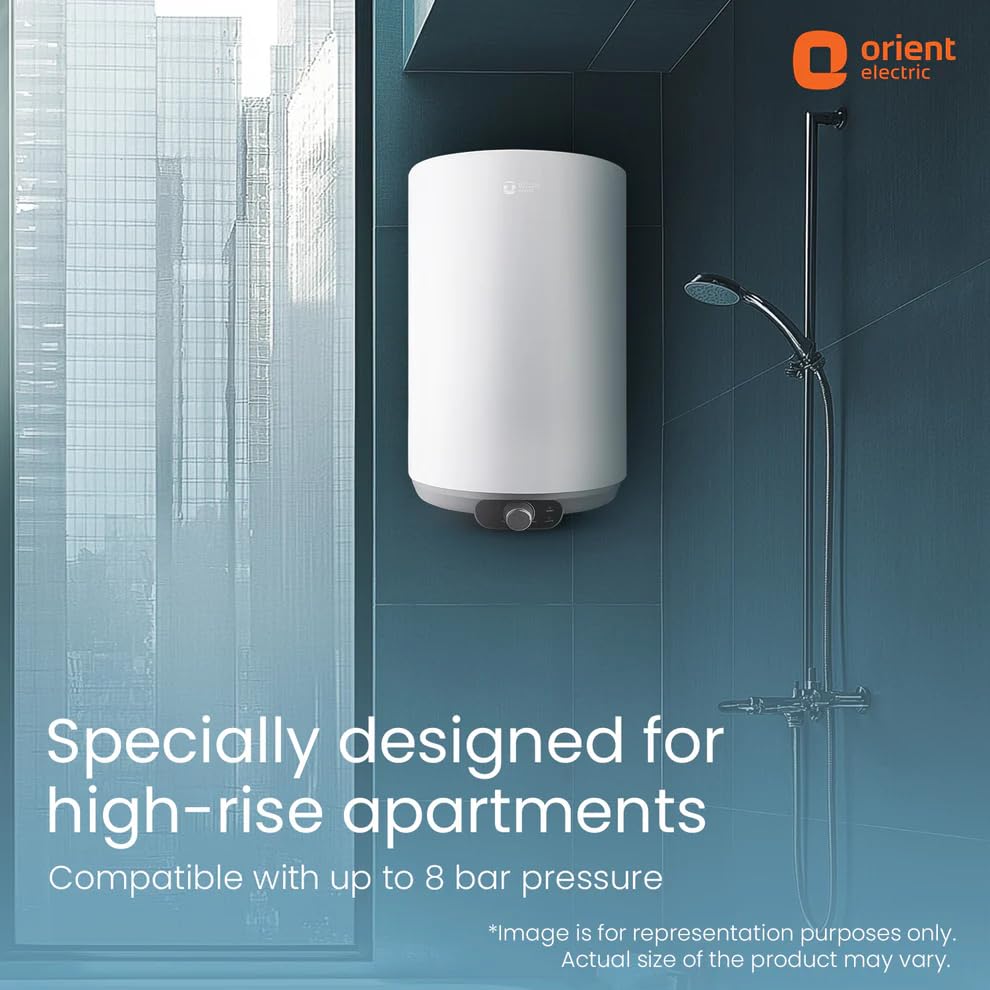Orient Aquanova Neo 5 Star Storage Water Heater (Geyser) | 2 Year Warranty 15L