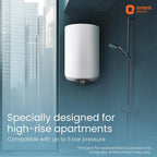 Orient Aquanova Neo 5 Star Storage Water Heater (Geyser) | 2 Year Warranty 15L