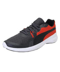 Puma Mens Wave V1 Asphalt-Pureed Pumpkin-Puma Black Running Shoe- 10 UK