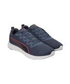 PUMA | SOFTRIDE Vital Engineered Mesh Men's Running Shoes | Inky Blue-Persian Blue-Hot Heat | 7UK