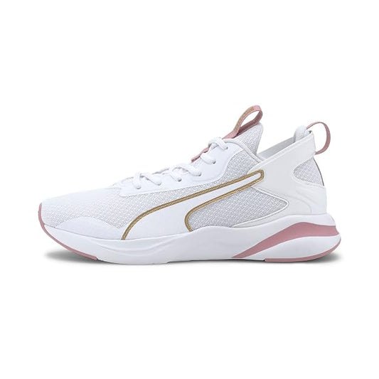 PUMA | SOFTRIDE Rift Women's Walking Shoes | White-Foxglove | 3.5UK