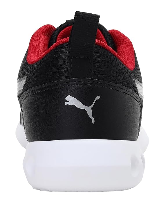 PUMA Men, Xyork MU IDP, Black-Barbados Cherry, Running Shoe, 6UK