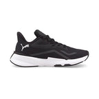 Puma Womens PWRFrame TR WN's Black-Deep Orchid-Neon Citrus Training Shoe - 3 UK