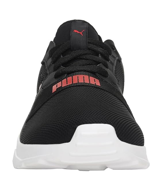 Puma Unisex-Adult Harold Sneaker ( Black-High Risk Red , 10 )