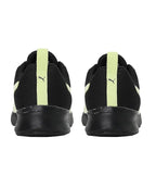 Puma Mens Ampi Black-Pistachio Running Shoe - 10 UK