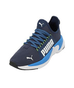 PUMA Unisex-Kid Softride Premier Slip-On Jr Persian Blue-Racing Blue-White Walking Shoe - 6 UK