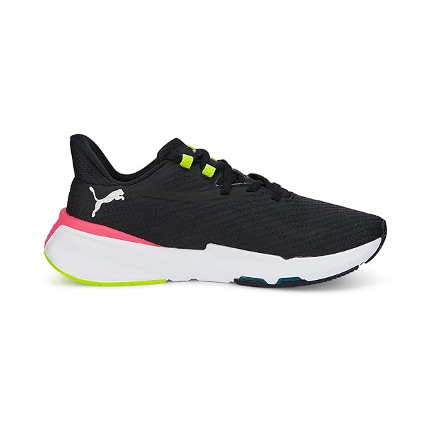 Puma Womens PWRFrame TR WN's Black-Sunset Pink Training Shoe - 3UK
