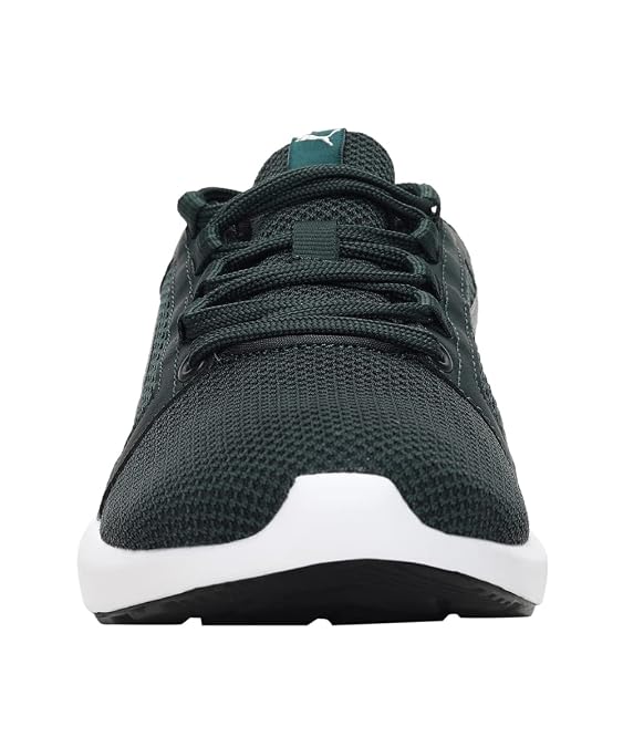 Puma Unisex-Adult Ron V1 Midnight Green-Black-Silver Sneaker - 3UK