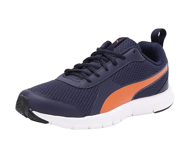 Puma Mens Whisk Peacoat-Vibrant Orange Running Shoe - 6 UK