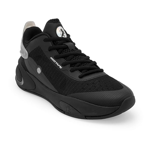 Red Tape Lifestyle Casual Shoes for Men | Classic Rounded Toe, Soothing Insole & Impact-Resistant Comfort_Black 9 UK