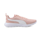 PUMA Unisex's Flex Renew Peachskin White Running Shoe, Peachskin-Puma White- 6 UK