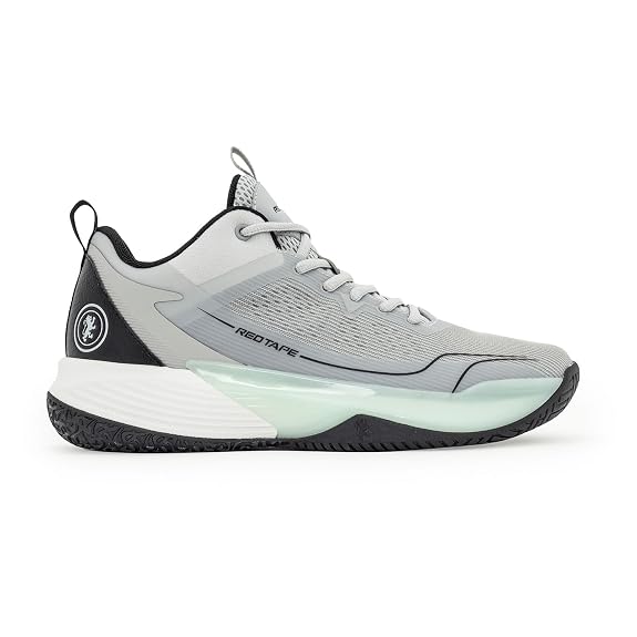 Red Tape Lifestyle Casual Shoes for Men | Elegantly Rounded Front, Soothing Insole & Impact-Resistant Comfort_Light Grey 9 UK