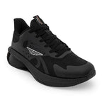 Red Tape Athleisure Shoes for Men |Cultured Round-Toe Shape & Cushioning Technology Black 9 UK