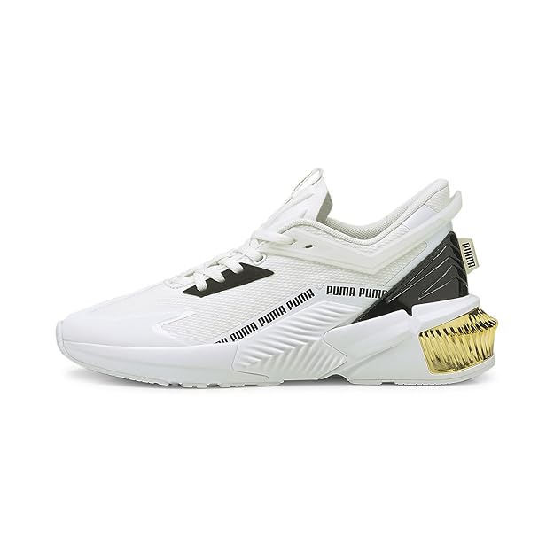 Puma Womens Provoke XT FTR Moto WN's White-Team Gold Training Shoe - 3 UK