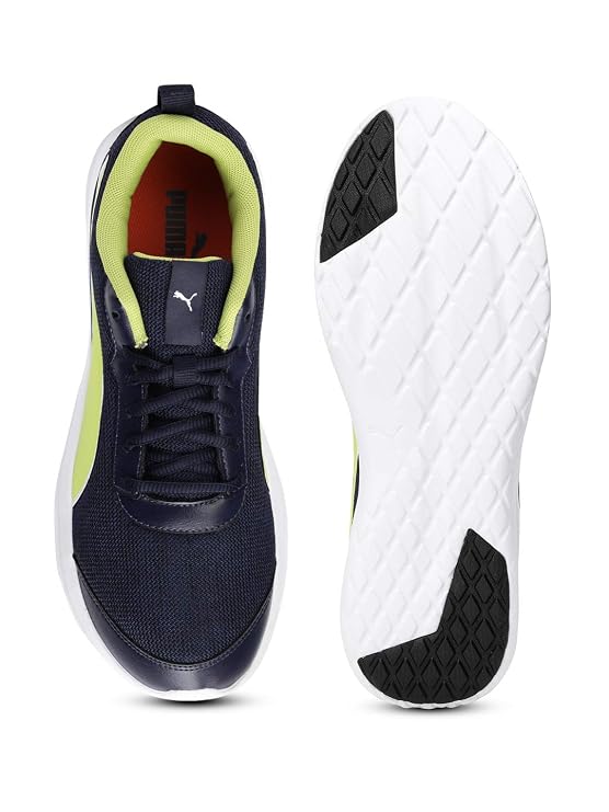 PUMA Shadowshard IDP For Men(Peacoat-Limepunch , 6 )