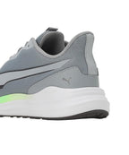 PUMA Men, Exotine 2.0, Cool Mid Gray-Cool Dark Gray-Spring Fern, Running Shoe, 11UK