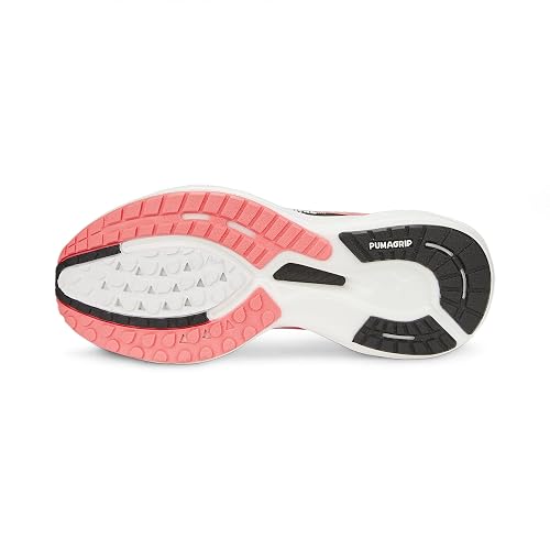 PUMA Women, Deviate NITRO™ 2 Wn, Sunset Glow-Black, Running Shoe, 3UK