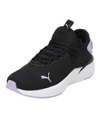 PUMA Womens Amare Wn's Black-Vivid Violet-White Walking Shoe - 3 UK