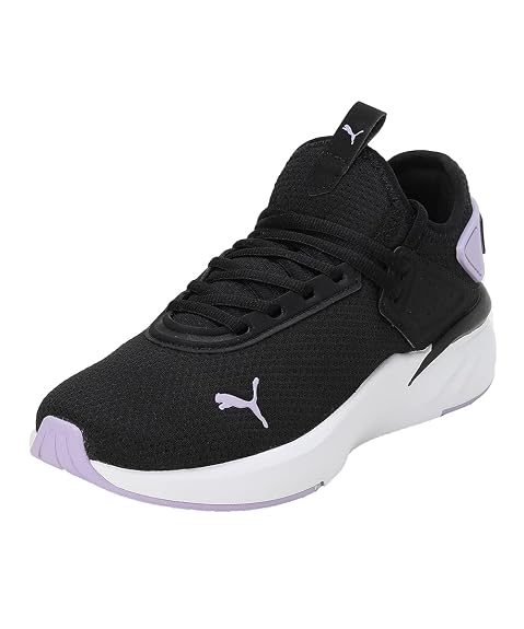 PUMA Womens Amare Wn's Black-Vivid Violet-White Walking Shoe - 3 UK