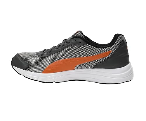 PUMA | Explorer Men’s Running Shoes | Dark Shadow-Jaffa Orange | 7UK