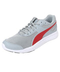 Puma Unisex-Adult Escaper Mesh Quarry-Flame Scarlet Sneaker - 11 UK