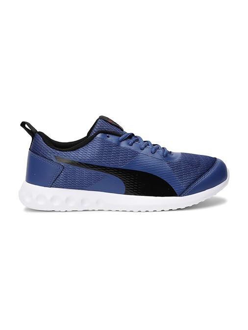 Puma Men Xyork Mu Idp Galaxy Blue-Puma Black Running Shoes-8UK