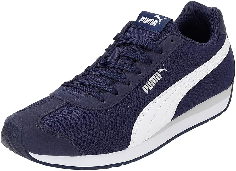 PUMA Turin 3 NL Adult Trainers Shoe ( Peacoat Puma White , 6 )