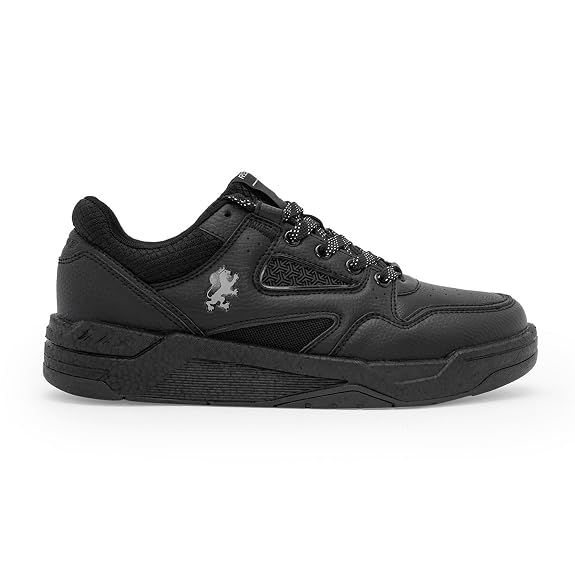 Red Tape Lifestyle Sneaker Shoes for Men | Elegantly Rounded Front, Soothing Insole & Impact-Resistant Comfort Black 9 UK