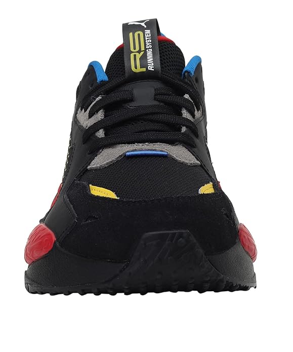 Puma Unisex RS-Z BP Sneaker, Puma Black-Urban Red, 3.5