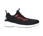Puma Mens Corode Puma Black-High Risk Red Running Shoe - 10 UK