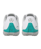 Puma Unisex-Kid MAPF1 Drift Cat Decima Junior White-Spectra Green-Mercedes Team Silver Sneaker - 3UK