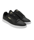 PUMA | Shuffle Ultra Men's Sneakers | Black-Metallic Gold-White | 6UK