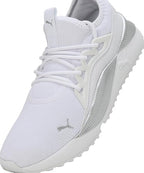 Puma Womens Pacer Future Allure White-White-Silver Running Shoe - 4 UK