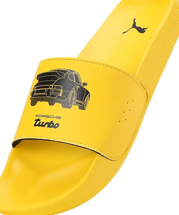 PUMA Unisex-Adult PL Leadcat 2.0 Lemon Chrome-Lemon Chrome Slide - 3UK