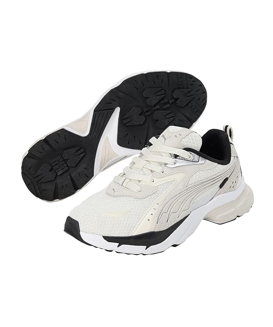 PUMA Womens Phlox Chrome Wns Pristine-White Sneaker - 4UK