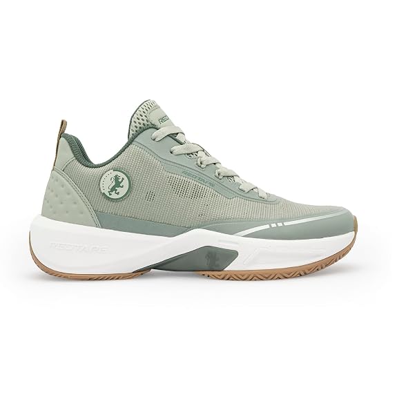Red Tape Basketball Shoes for Men | Cultured Round-Toe Shape & Cushioning Technology Olive 9 UK
