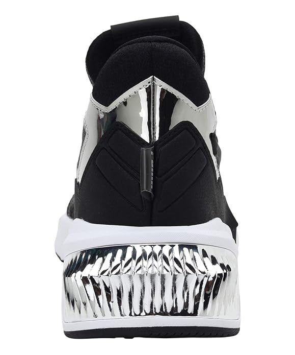 Puma Women Provoke XT UNTMD Training Shoe (Black-Metallic Silver , 7 )