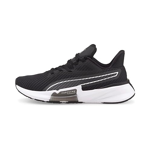Puma Womens PWRFrame TR WN's Black-Deep Orchid-Neon Citrus Training Shoe - 3 UK