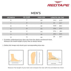 Red Tape Lifestyle Sneaker Shoes for Men | Elegantly Rounded Front, Soothing Insole & Impact-Resistant Comfort White/Black 9 UK