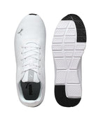 PUMA | Hustle V2 Men's Shoes | White-Quarry | 11UK